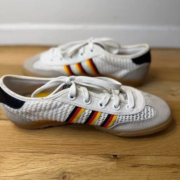 Adidas Originals Tischtennis White Mesh Sneakers Size 6.5 Mens Unisex